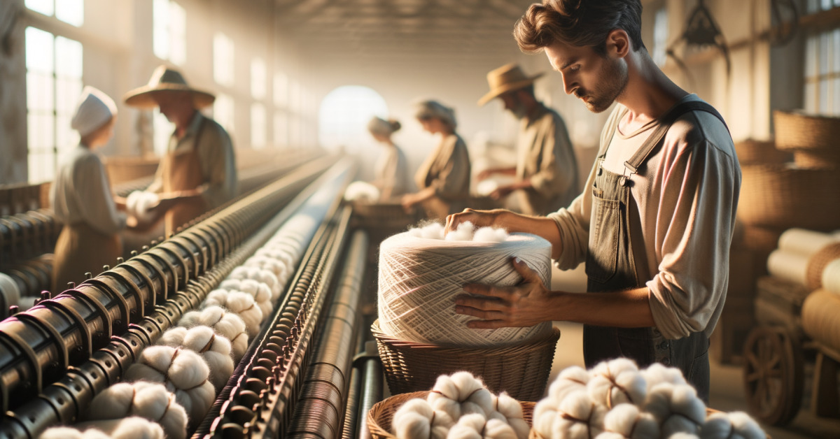 Cotton Yarn Production