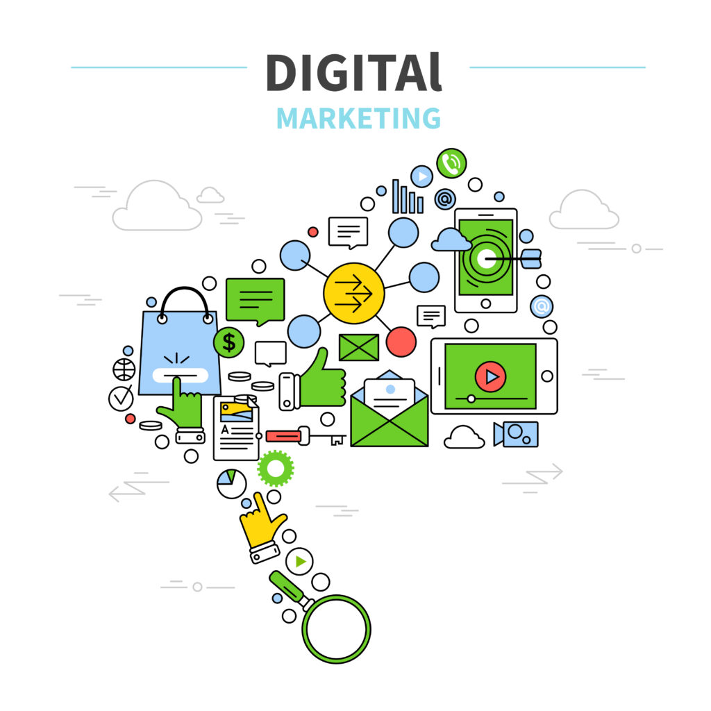 Digital Marketing Concept