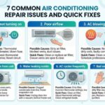 7 Common Air Conditioning Repair Issues and Quick Fixes