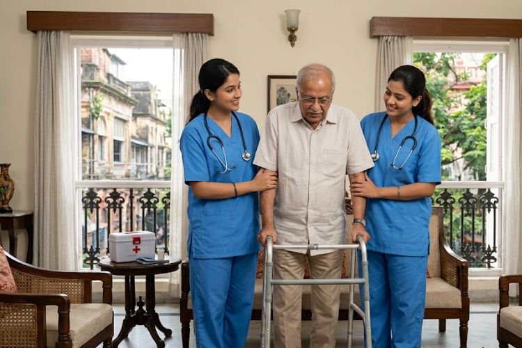 Trusted Trained Nurse for Home Kolkata for Patient Recovery