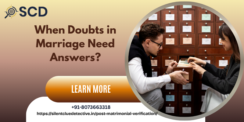 When Doubts in Marriage Need Answers?
