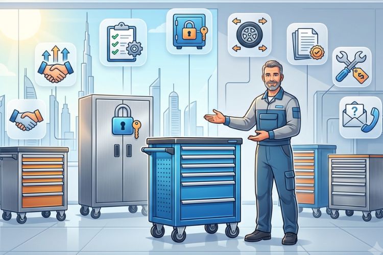 Tool Trolley And Cabinets Supplier In Dubai UAE