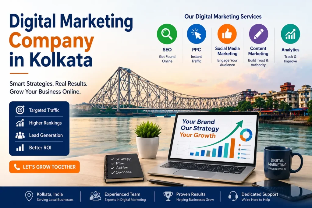 Digital Marketing Company in Kolkata helping businesses grow online
