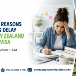 Student preparing documents for a New Zealand Student Visa application